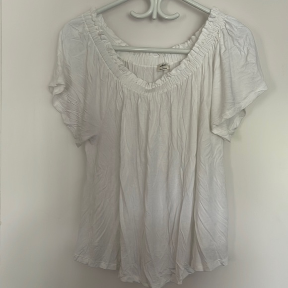 Aritzia Wilfred off-shoulder top size L - Picture 1 of 5